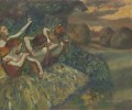 Four Dancers Impressionism ballet dancer Edgar Degas